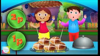 hot cross buns nursery rhyme and song for kids