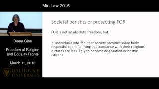 Mini Law School - Freedom of Religion and Equality Rights