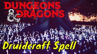 Clever Uses of Druidcraft in Dungeons \u0026 Dragons 5E #4k