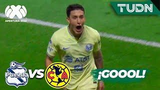 ¡LIQUIDAN! Silva da rebote y Zendejas marca | Puebla 1-4 América | Liga Mx AP2022 - Cuartos IDA | TU