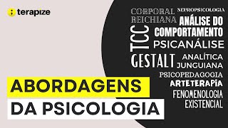 QUAL A DIFERENÇA ENTRE AS ABORDAGENS DA PSICOLOGIA?