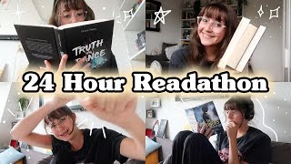 SUPER SUCCESSFUL READING DAY! // 24 Hour BASICALLY READATHON Vlog