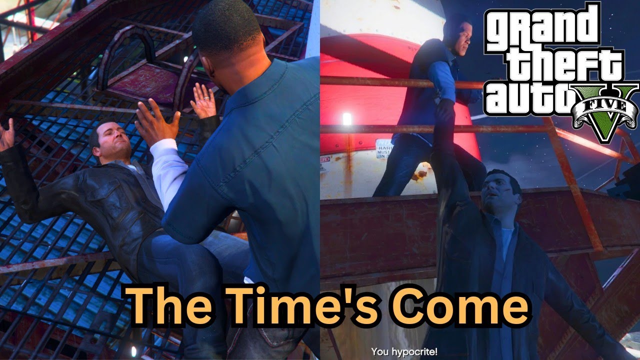 GTA 5 | The Time's Come | Final Mission Ending B : Kill Michael ...