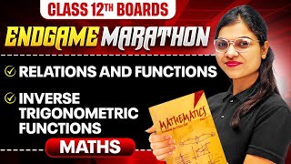 Class 12th MATHS || ENDGAME MARATHON || PW