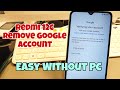 Xiaomi Redmi 12C, Remove Google Account, Bypass FRP, Without PC. Android 14! HyperOs!