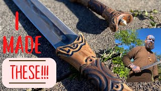 Carving a La Tene Celtic Sword: Basic Instructions