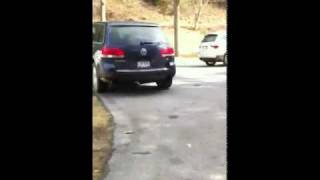 2005 Volkswagen Touareg v8 exhaust muffler delete launch