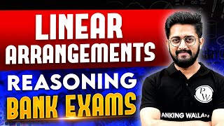 Linear Arrangements | Linear Arrangements Reasoning | Linear Arrangement Questions | By Sachin Sir