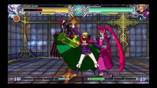 BlazBlue Central Fiction Nu-13 vs. Relius