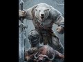 Polar Bear (Warrior) vs Buffalo (Warrior) vs ( Lion, Hyena, Crocodile, Tiger, Deer ) Warriors