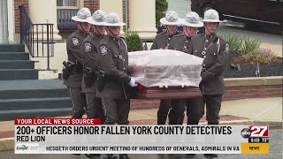 200+ officers honor fallen York County detectives