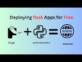 Deploy Python Flask App on Pythonanywhere.com