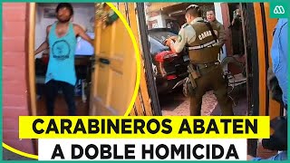 Carabineros abaten a autor de doble homicidio: Sujeto asesinó a su sobrino y adulta mayor