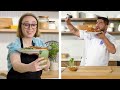 $196 vs $13 Calzone Pro Chef & Home Cook Swap Ingredients  Epicurious