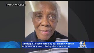 Randolph Police Searching For Missing 86-Year-Old Woman With Memory Loss