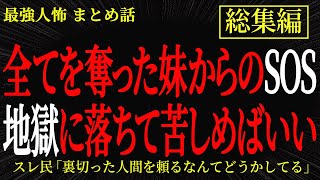 【総集編】【2chヒトコワ】全てを奪った妹からのSOS　地獄落ちて苦しめばいい【作業用】【睡眠用】