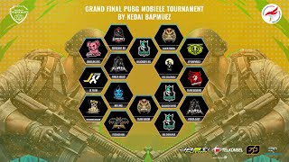 GRAND FINAL PUBG MOBILE OFFLINE TOURNAMENT by KEDAI BAPMUEZ