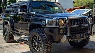 Hummer H3 Ganti Ban Mahal Merek Yokohamatire 35 12,5 R20 Gagah Dan Mewah Tentunya Guys.