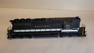 HO SCALE ATHEARN RTR SOUTHERN RAILWAY SD40 WITH DCC AND SOUND PRODUCT OVERVIEW