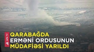 Ordumuz düşmənin təmas xəttini yardı – APA TV