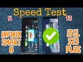 infinix smart 8 vs. itel s23 plus speedtest ❗