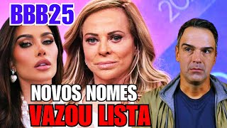 🔴 BBB 25: LISTA OFICIAL DO CAMAROTE COM FAMOSOS