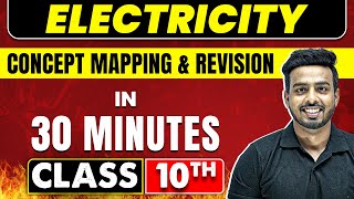 ELECTRICITY in 30 Minutes | Science Chapter 11 | Class 10th CBSE Board