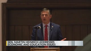 Senator Heinrich speaks on New Mexico's economic and education issues