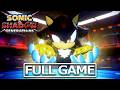 SONIC X SHADOW GENERATIONS Full Gameplay Walkthrough / No Commentary【Full Game】S-Rank All Levels HD