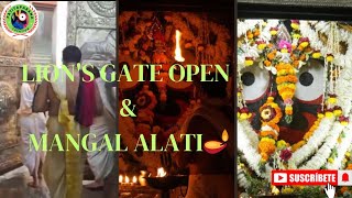 Shree jagannath sanskruti(Lion's gate open \u0026 mangal alati🪔)⚫‼️⚫🐚🪔🔔🕉️☸️