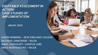 Equitable Assessment in Action: Case Studies of Implementation