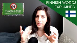 Finnish words explained: 'Työmaa-alue' - Irina Pravet