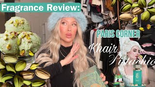 Paris Corner Khair Pistachio: Fragrance Review| WTVox vlog x69