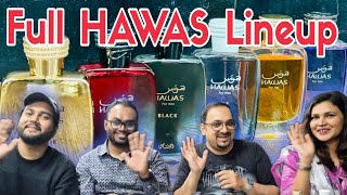 RASASI HAWAS complete lineup Review | Full buying guide, সব হাওয়াস এক সাথে। #rasasi #hawas