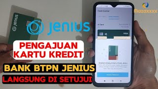 Pengajuan Kartu Kredit Jenius | Cuma 2 Jam Langsung di Setujui dapet Limit