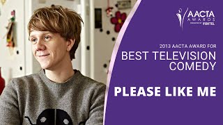 Josh Thomas' PLEASE LIKE ME wins Best TV Comedy at the 3rd AACTA Awards