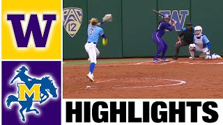 #7 Washington vs. McNeese Highlights [GAME 7] | NCAA Softball Regional Final | 2023 College Softball