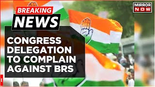 Breaking News | Congress Delegation Reaches ED Office In Telangana To File Complaint Against BRS