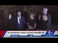 New Indiana Supreme Court justice ceremonially sworn in