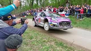 PIERRE-LOUIS LOUBET WRC CROATIA 2022 ss14 Jump slow motion