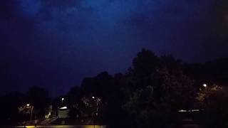 Lightening in Prague