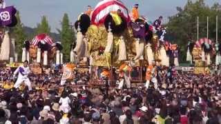 2013年新居浜太鼓祭り 泉川地区（上部地区山根グラウンド統一寄せ）