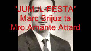 ''JUM IL FESTA'' Marc Brijuz ta Mro Amante Attard