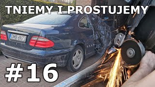 NAPRAWA TANIEGO MERCEDESA PODEJŚCIE DRUGIE! TNIEMY I PROSTUJEMY | Mercedes za 3000zł (#16)