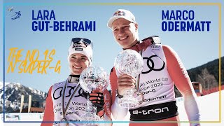Lara GUT-BEHRAMI 🇨🇭 / Marco ODERMATT 🇨🇭 | No. 1️⃣s in Super-G | FIS Alpine