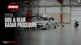 Toyota Camry Side & Rear Radar | Tru-Point™ ADAS Calibration Demo | Toyota