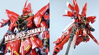 【评头论足】BANDAI万代 RG Sinanju新安洲 gundam gunpla REVIEW 高达钢弹模型评测