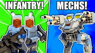 I Built An Army Of LEGO SCI-FI Mechs!