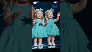 Adorable little girl having fun on the America's Got Talent stage!✨#agt2024  #shorts #magic