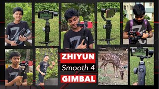 Zhiyun Smooth 4 Gimbal Review In Tamil || அதிகப் பயன் உள்ள அட்டகாசமான Gimbal...